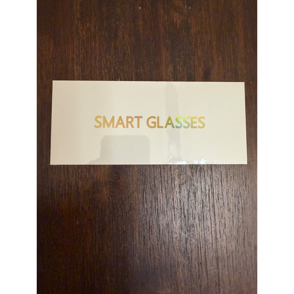 Smart Glasses Model W630 Photochromic Lenses Wearable Tech White Box New